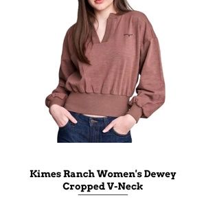 Kimes large V neck sweater